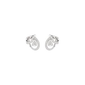 Buy Joséphine Aigrette earrings – White gold, diamonds