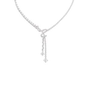 Buy Torsade de Chaumet necklace – White gold, diamonds