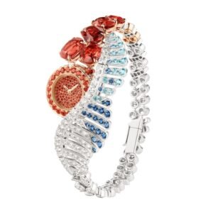 Buy Escales Jewellery Timepiece – White and rose gold, spinels, diamonds, sapphires