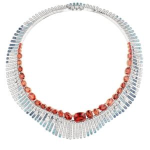 Buy Chaumet Escales Necklace – White and rose gold, red spinels, diamonds