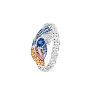 Buy Chaumet Gulfstream Bracelet – White gold, sapphires, red spinels, diamonds