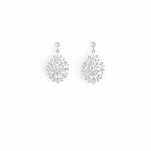 J Promenades Impériales Earrings – White gold, diamonds