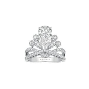 Joséphine Aigrette Impériale ring – Platinum, diamonds