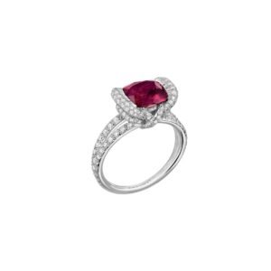 Buy Chaumet Liens d’Amour ring  – White gold, ruby, diamonds