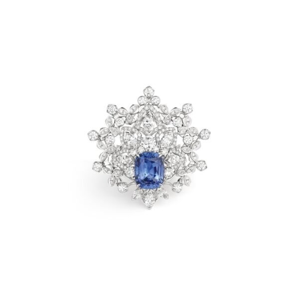 Promenades Impériales Ring - White gold, sapphire, diamonds - Image 2