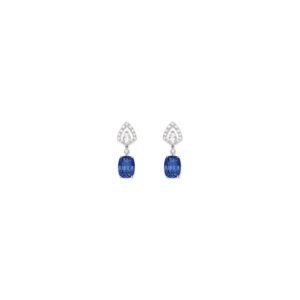 Souveraine de Chaumet earrings – White gold, sapphires, diamonds