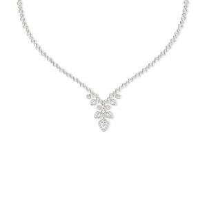 Souveraine de Chaumet transformable necklace – White gold, sapphire, diamonds