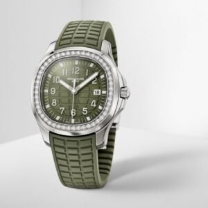 Buy Patek Philippe 5267/200A-011 Aquanaut Luce Stainless Steel Green Dial Diamond Bezel