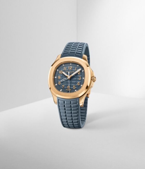 Patek Philippe 5269R-001 Aquanaut Travel Time Rose Gold Blue-Gray Dial - Image 2