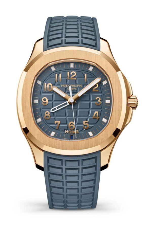 Patek Philippe 5269R-001 Aquanaut Travel Time Rose Gold Blue-Gray Dial - Image 9