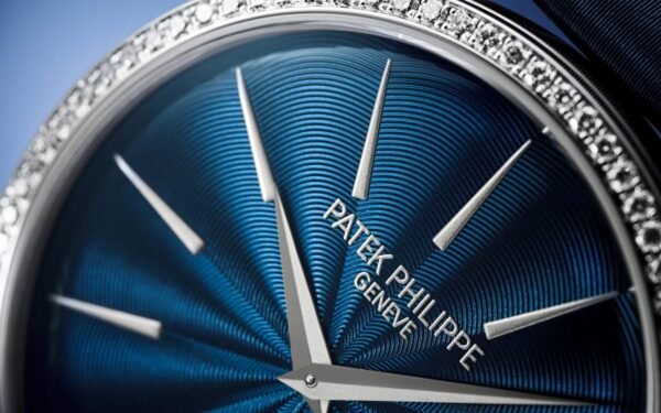 Buy Patek Philippe 4997/200G-001 Calatrava Ladies Joaillerie White Gold Blue Dial - Image 4