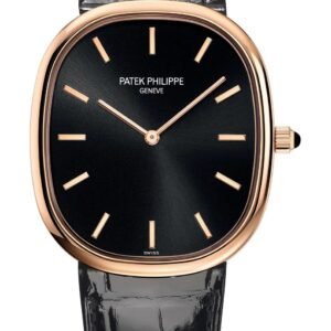 Buy Patek Philippe 5738R-001 Golden Ellipse Rose Gold Black Dial