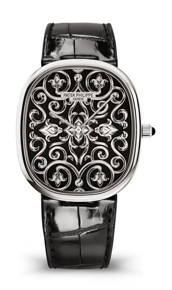 Buy Patek Philippe 5738/51G-001 Golden Ellipse White Gold Black Enamel Dial 34.5mm - Image 9