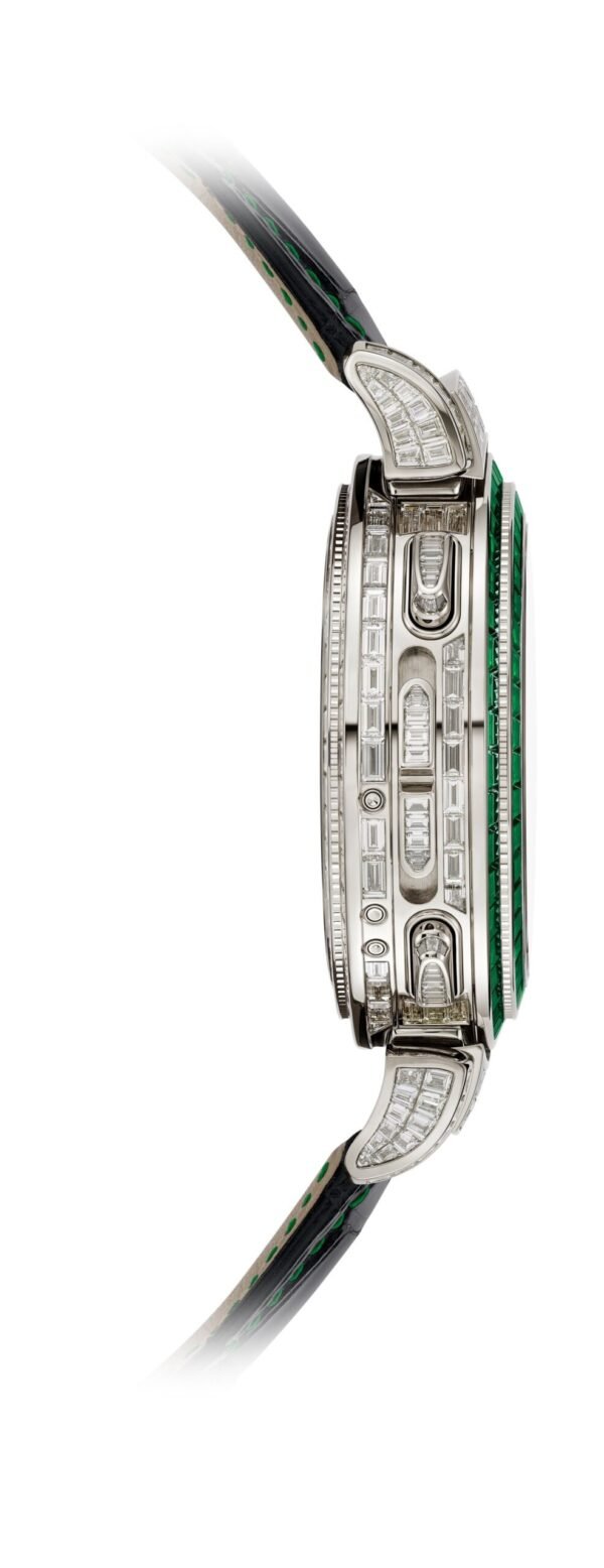 Buy Patek Philippe 6300/403G-001 Grand Complications Grandmaster Chime Haute Joaillerie White Gold Set With Emeralds Diamonds - BRAND NEW - Image 10