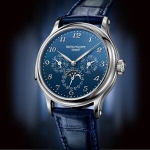 Buy Patek Philippe 5374G-001 Grand Complications Minute Repeater Perpetual Calendar White Gold Blue Enamel Dial