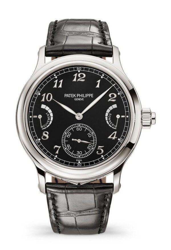 Buy Patek Philippe 6301P-001 Grand Complications Grande and Petite Sonnerie Minute Repeater Platinum Black Dial - Image 5