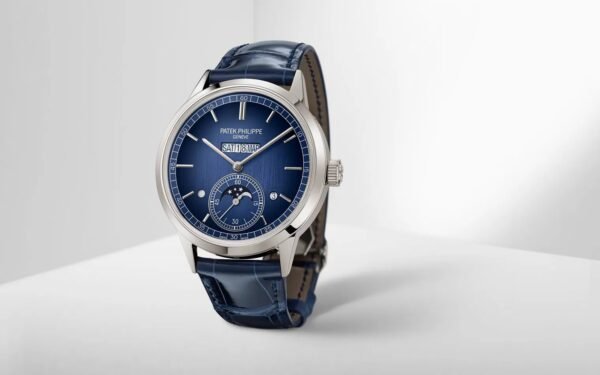 Buy Patek Philippe 5236P-001 Grand Complications In-Line Perpetual Calendar Platinum Blue Dial 41.3mm - Image 2