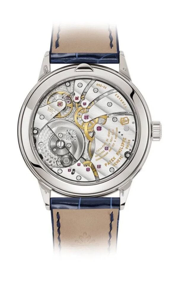 Buy Patek Philippe 5236P-001 Grand Complications In-Line Perpetual Calendar Platinum Blue Dial 41.3mm - Image 6