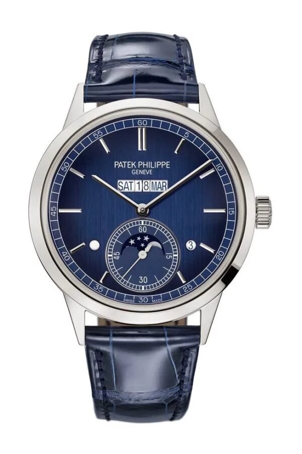 Buy Patek Philippe 5236P-001 Grand Complications In-Line Perpetual Calendar Platinum Blue Dial 41.3mm - Image 10