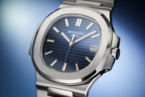 Buy Patek Philippe 5811/1G-001 Nautilus Date Sweep Seconds White Gold Black Blue Dial - Image 2