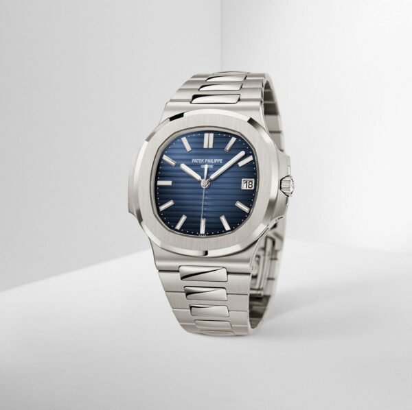 Buy Patek Philippe 5811/1G-001 Nautilus Date Sweep Seconds White Gold Black Blue Dial - Image 13