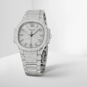 Buy Patek Philippe 7118/1450G-001 Nautilus Ladies White Gold/Diamond Paved