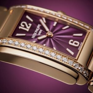 Buy Patek Philippe 4910/1201R-010 Twenty~4 Ladies Rose Gold/Diamonds Purple Dial