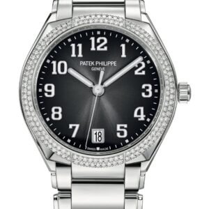 Buy Patek Philippe 7300/1200A-010 Twenty~4 Ladies Stainless Steel Grey Sunburst Dial