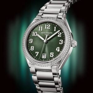 Buy Patek Philippe 7300/1200A-011 Twenty~4 Ladies Stainless Steel Olive Green Dial