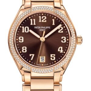 Buy Patek Philippe 7300/1200R-001 Twenty~4 Ladies Rose Gold Brown Sunburst