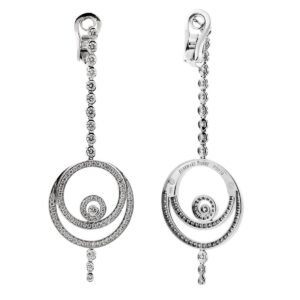 Audemars Piguet Millenary Diamond Drop White Gold Earrings