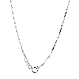 Banco Oro Diamond Line White Gold Necklace