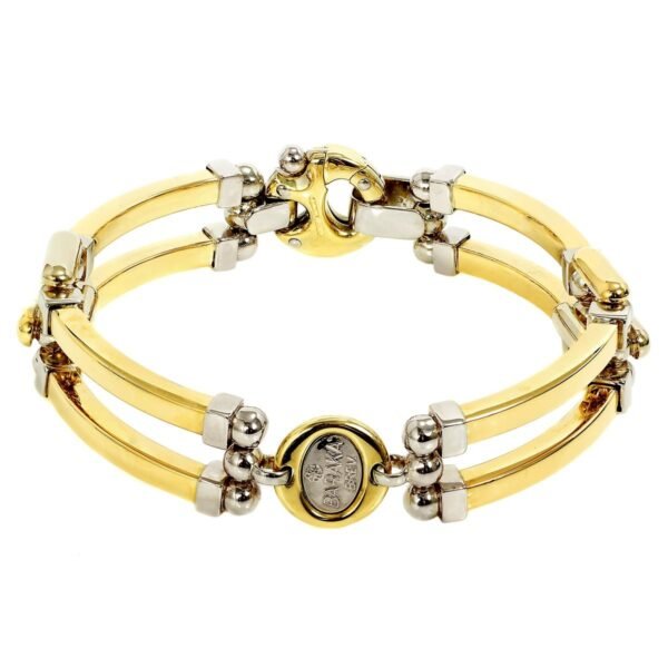 Baraka Two Tone Gold Bracelet BR20