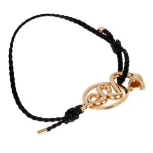 Boucheron Kaa Yellow Gold Snake Leather Bracelet