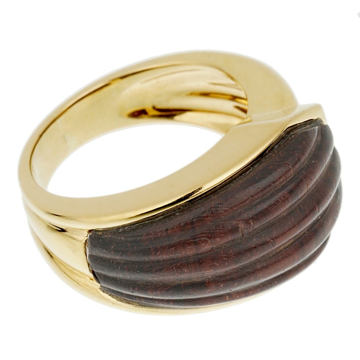 Boucheron Paris Wood Yellow Gold