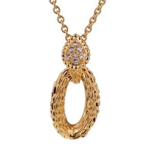 Serpent Boheme Diamond Gold Neckla