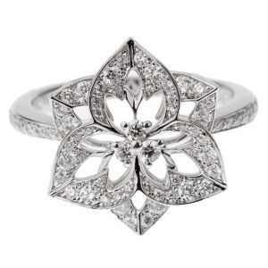 Small Flower Diamond White Gold Co