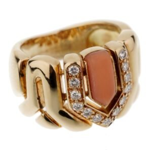 Boucheron Vintage Coral Diamond Ye