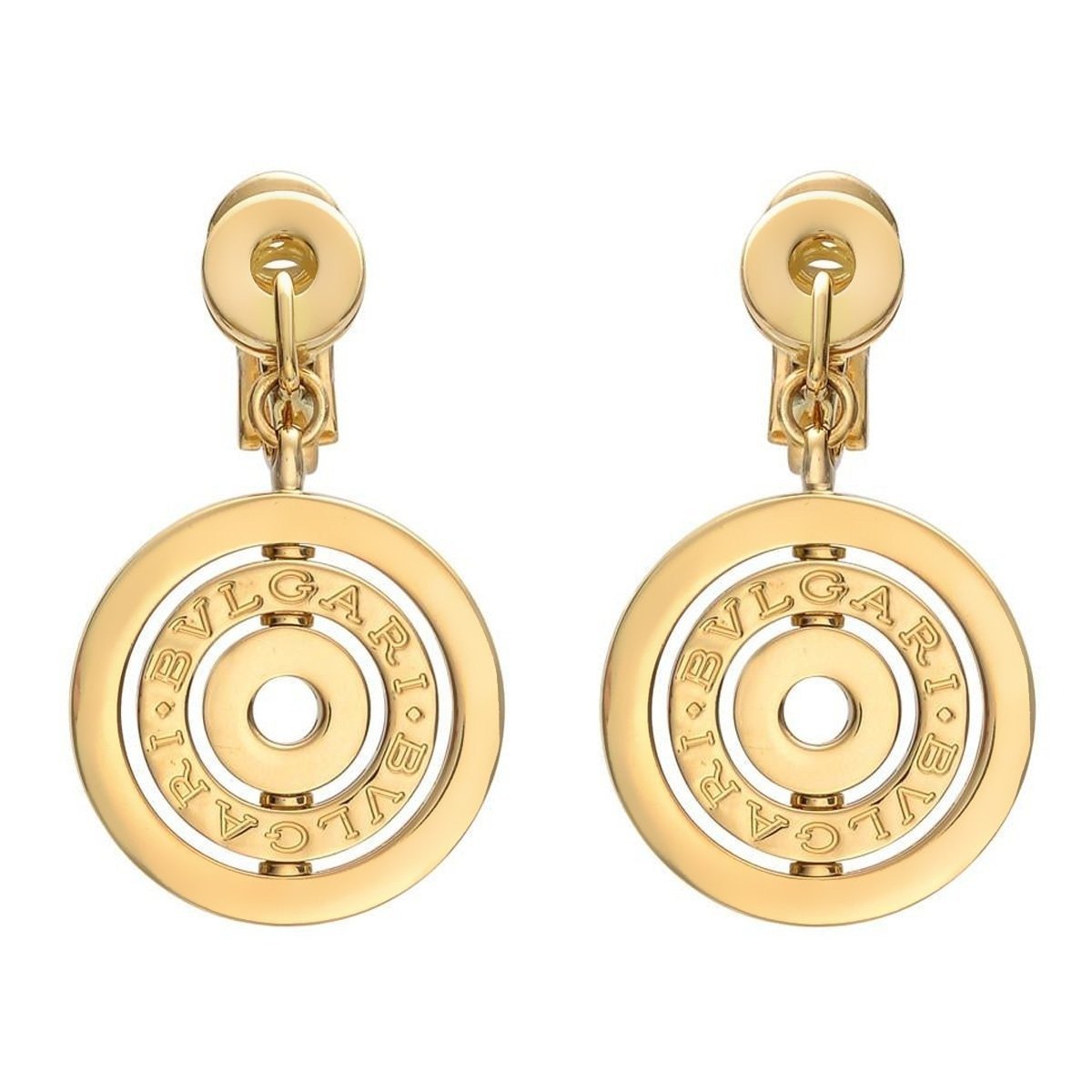 Astrale Cerci Yellow Gold Drop Ear