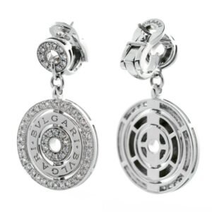 Bulgari Astrale Diamond White Gold Earrings