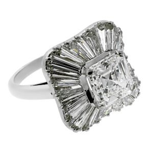 Bulgari Ballerina Diamond Engagement Platinum Ring