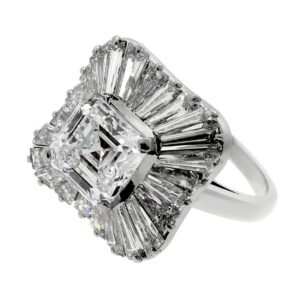 Bulgari Ballerina Diamond Engagement Platinum Ring