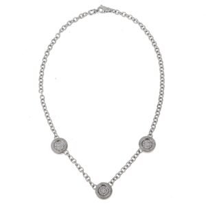 Bulgari Diamond White Gold Necklac