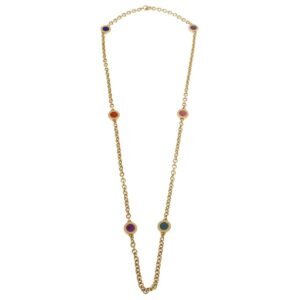 Bulgari Vintage Yellow Gold Sautoir Necklace