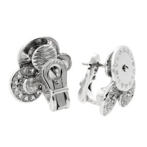 Bulgari Cicladi Diamond White Gold Earrings