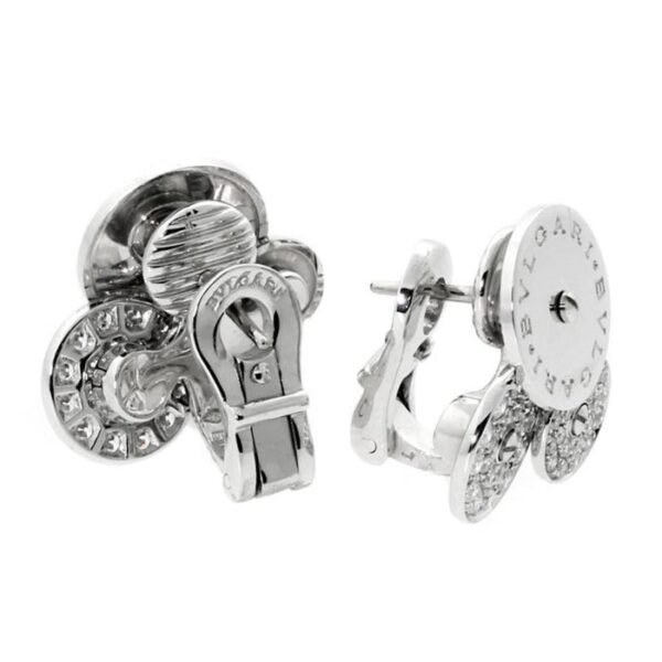 Bulgari Cicladi Diamond White Gold Earrings - Image 2