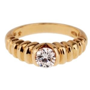 Bulgari Diamond Solitaire Gold Vin