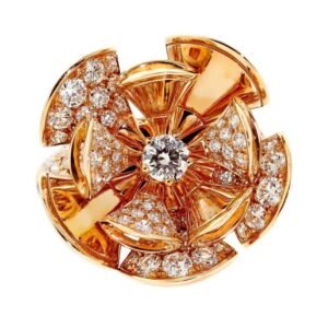 Bulgari Diva Dreams Diamond Rose Gold Ring