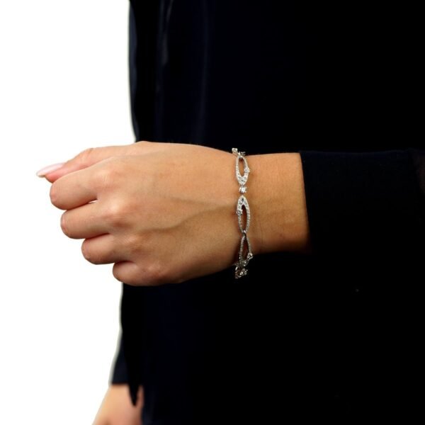 Bulgari Elisia Diamond White Gold Bracelet - Image 3