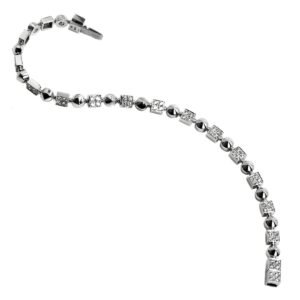 Bulgari Lucea Diamond Tennis White Gold Bracelet